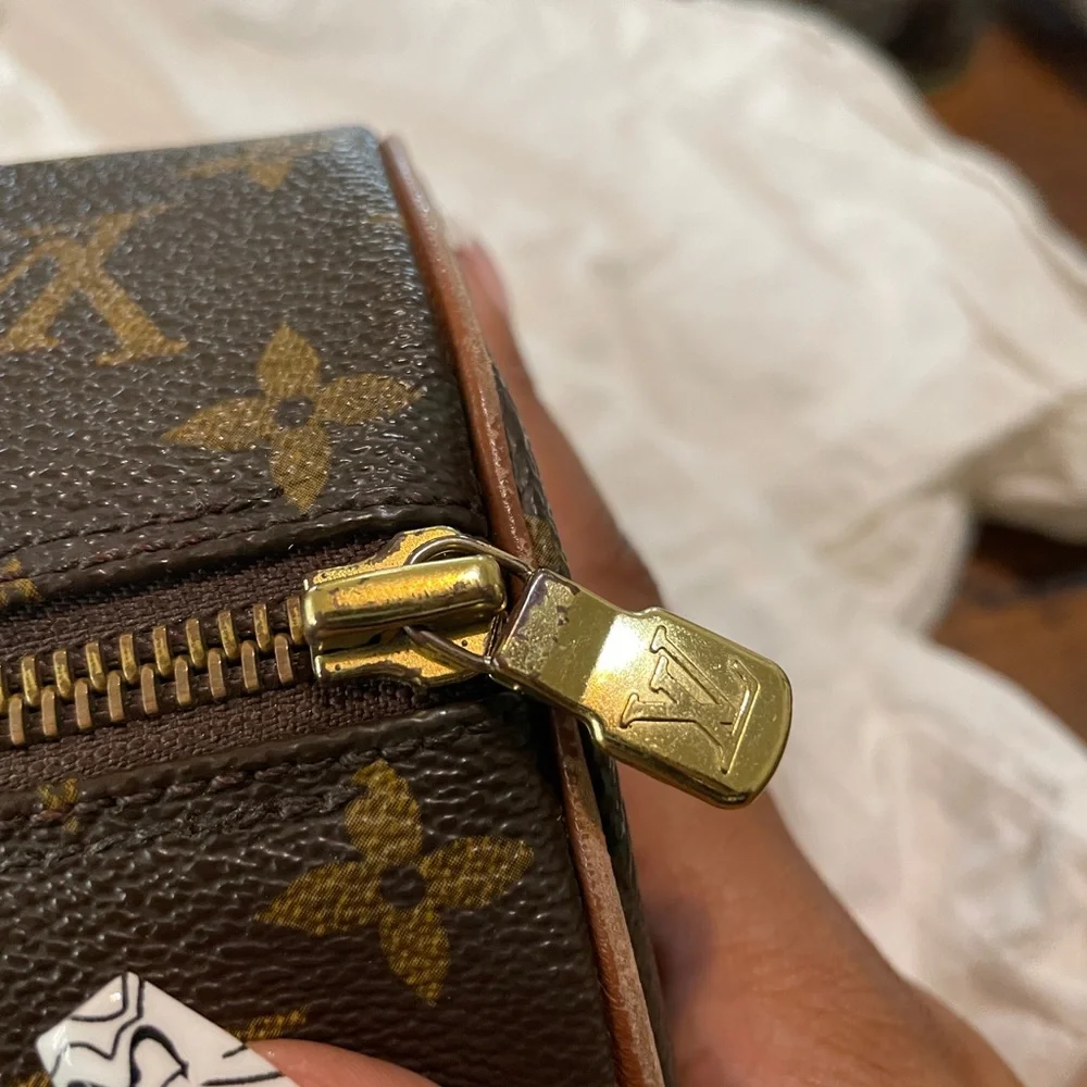 Vintage Louis Vuitton Monogram Papillon shoulder Bag - Picture 3 of 10